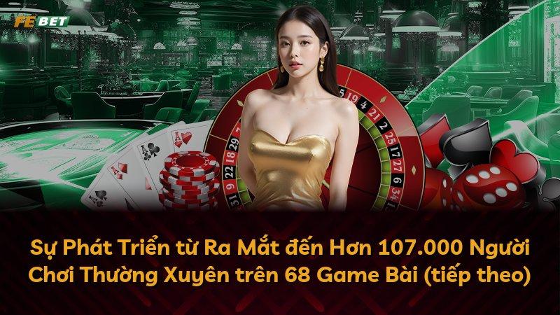 Sự Phát Triển từ Ra Mắt đến Hơn 107.000 Người Chơi Thường Xuyên trên 68 Game Bài (tiếp theo)