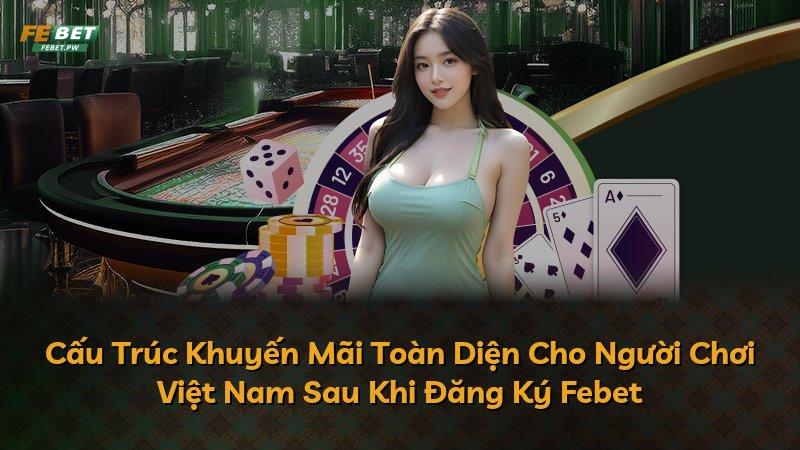 Cấu Trúc Khuyến Mãi Toàn Diện Cho Người Chơi Việt Nam Sau Khi Đăng Ký Febet