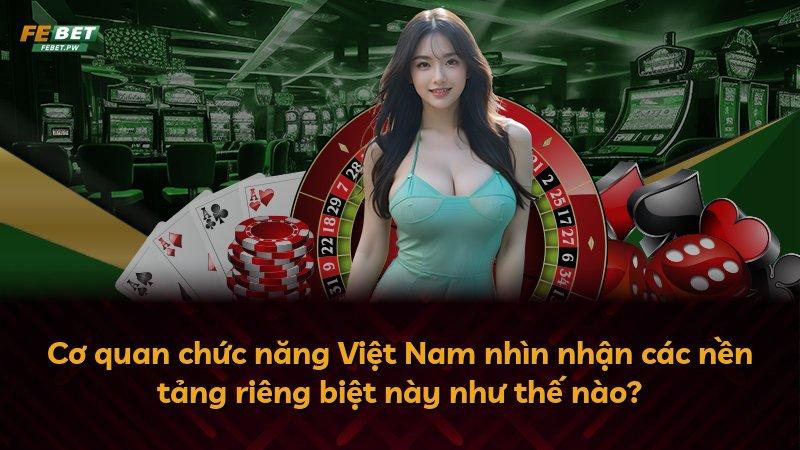 Cơ quan chức năng Việt Nam nhìn nhận các nền tảng riêng biệt này như thế nào?