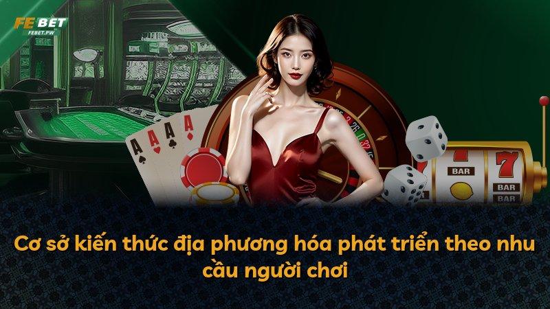 Cơ sở kiến thức địa phương hóa phát triển theo nhu cầu người chơi