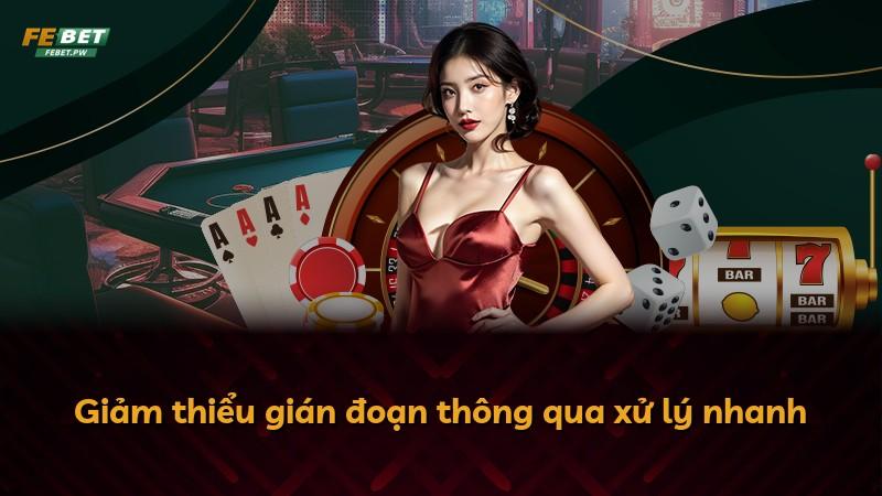 Giảm thiểu gián đoạn thông qua xử lý nhanh