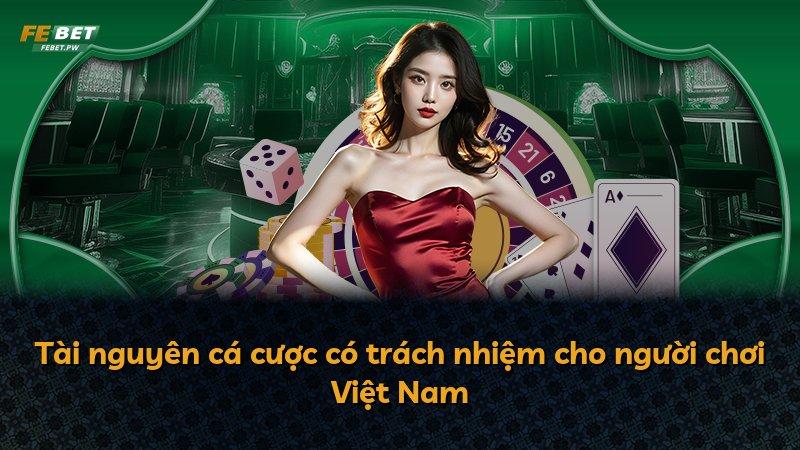 Tài nguyên cá cược có trách nhiệm cho người chơi Việt Nam