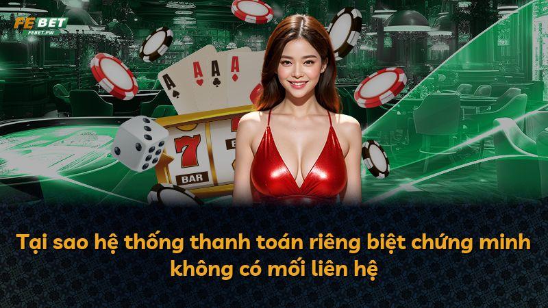 Tại sao hệ thống thanh toán riêng biệt chứng minh không có mối liên hệ