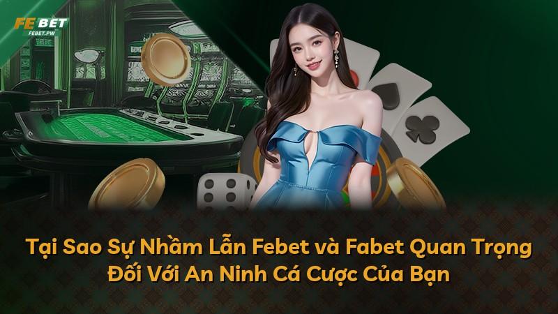 Tại Sao Sự Nhầm Lẫn Febet và Fabet Quan Trọng Đối Với An Ninh Cá Cược Của Bạn